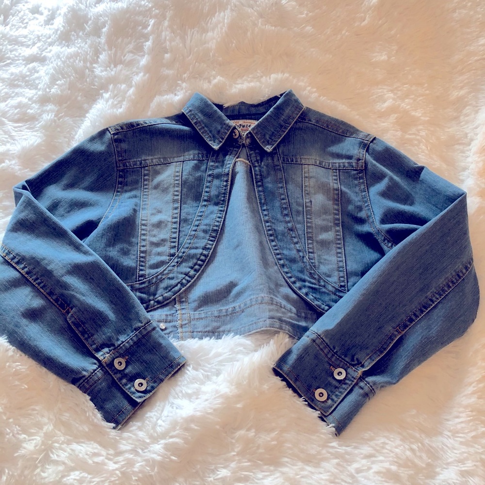 Cropped Denim Jacket